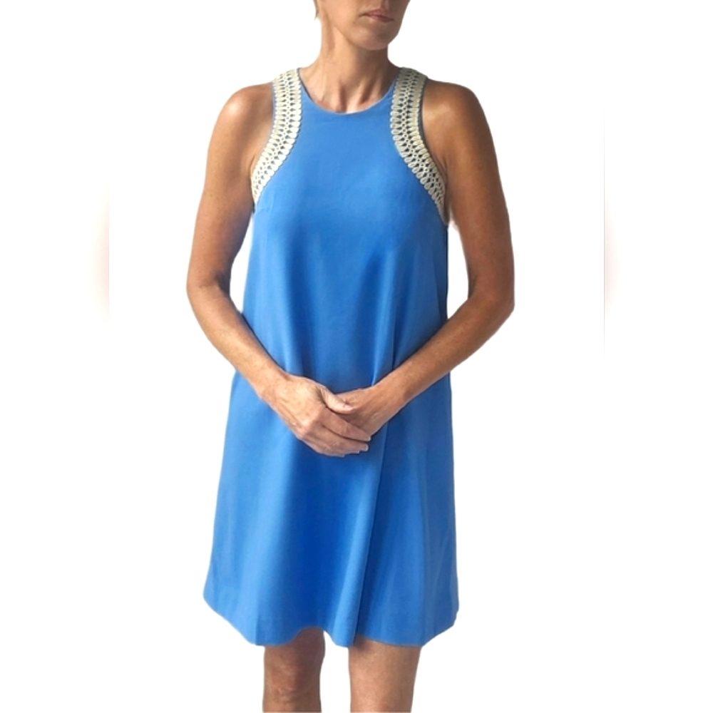 LILLY PULITZER Amayah Soft Shift Dress in Blue Tang - Picture 9 of 10